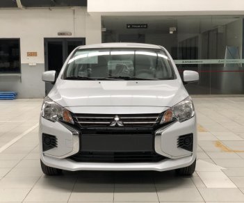 Mitsubishi Attrage 2022 - Có trả góp - Tiết kiệm, rộng rãi, lịch sự - Màu trắng
