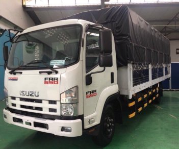 Isuzu 2023 - Isuzu 6.5 tấn, thùng bạt 6.7m - Khuyến mại máy lạnh, 9 phiếu bảo dưỡng, radio MP3