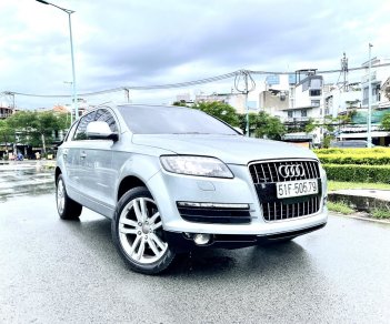 Audi Q7 2008 - Máy 3.6 nhập Đức, màu xám xanh đẹp loại Slier full, xe vào rất nhiều đồ chơi trùm mền ít đi