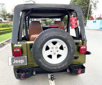 Jeep Wrangler 1996 - Nhập Mỹ, số sàn 2 cầu hàng hiếm. Xe giấy tờ zin, có máy lạnh, bao không hao xăng, chạy 100km/10 lít