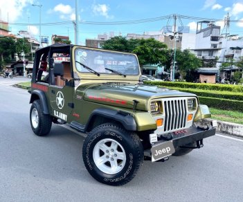 Jeep Wrangler 1996 - Nhập Mỹ, số sàn 2 cầu hàng hiếm. Xe giấy tờ zin, có máy lạnh, bao không hao xăng, chạy 100km/10 lít