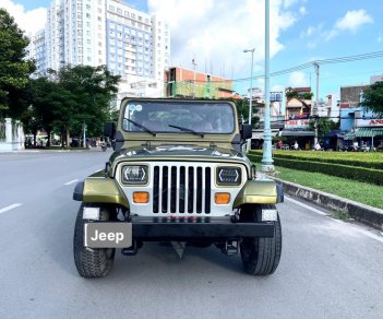 Jeep Wrangler 1996 - Nhập Mỹ, số sàn 2 cầu hàng hiếm. Xe giấy tờ zin, có máy lạnh, bao không hao xăng, chạy 100km/10 lít