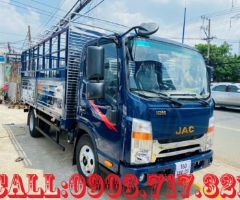 Xe tải 2,5 tấn - dưới 5 tấn 2022 - Xe tải Jac N350S tải trọng 3t49 thùng mui bạt dài 4m3 bảo hành 5 năm