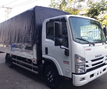 Isuzu 2023 - Isuzu 3.5t thùng bạt 5.2m - Khuyến mại: Tiền 20tr, máy lạnh, 9 phiếu bảo dưỡng, radio MP3