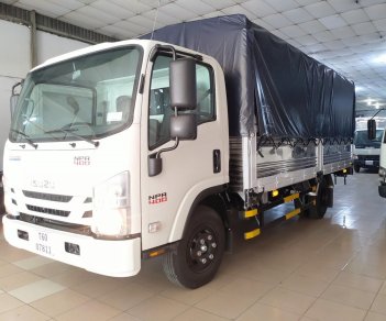 Isuzu 2023 - Isuzu 3.5t thùng bạt 5.2m - Khuyến mại: Tiền 20tr, máy lạnh, 9 phiếu bảo dưỡng, radio MP3