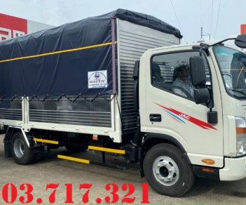 2022 - Xe tải Jac N350S thùng mui bạt động cơ Cummins bảo hành 5 năm 