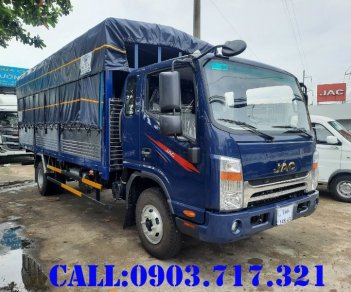 Xe tải 5 tấn - dưới 10 tấn 2022 - Bán xe tải Jac N680 tải 6T5 thùng dài 6m2| Xe Jac N680 động cơ Đức