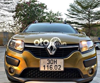 Renault Sandero   1.6 AT   2017 - Cần bán gấp Renault Sandero 1.6 AT sản xuất năm 2017, màu nâu, xe nhập  