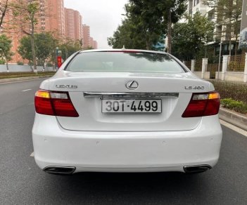 Lexus LS 460   L 2008 - Cần bán gấp Lexus LS 460 L sản xuất năm 2008, màu trắng, xe nhập