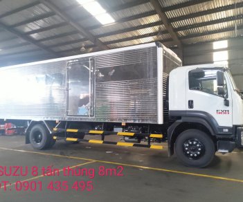 Isuzu FVR900 2023 - Isuzu 7.6 tấn, thùng kín inox 8.2m, giao ngay, giá tốt nhất, hỗ trợ trả góp. KM tiền 30tr