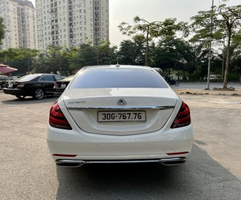 Mercedes-Benz S 450L 2021 - Mầu ngoại thất trắng, nội thất kem siêu hot