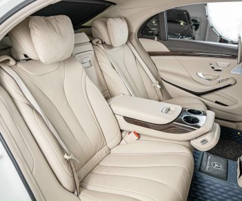 Mercedes-Benz S 450L 2020 - Màu trắng, nội thất kem