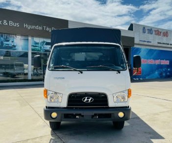 Hyundai Mighty 2022 - Thùng mui bạt full inox bừng nhôm(sẵn xe giao), tải trọng 6700kg -thùng dài 6300mm