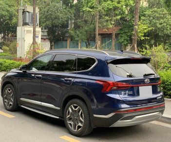 Hyundai Santa Fe 2021 - Màu xanh cavansite cực chất, biển Hà Nội