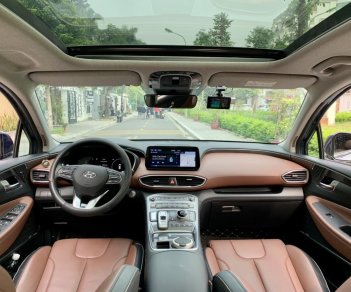 Hyundai Santa Fe 2021 - Màu xanh cavansite cực chất, biển Hà Nội