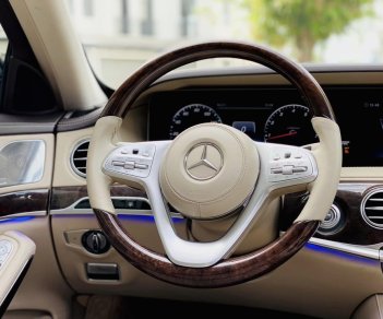 Mercedes-Benz S 450L 2018 - Xanh lục bảo, nội thất kem