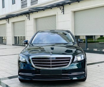 Mercedes-Benz S 450L 2018 - Xanh lục bảo, nội thất kem