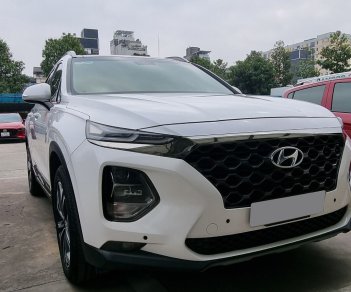 Hyundai Santa Fe 2019 - Màu trắng trẻ trung, BKS Hà Nội