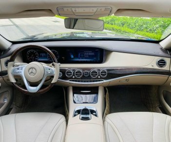 Mercedes-Benz S 450L 2018 - Xanh lục bảo, nội thất kem