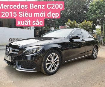 Mercedes-Benz C200 2015 - Màu đen, nhập khẩu, 785 triệu