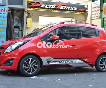 Chevrolet Spark   LTZ 2013 đỏ đã nâng cấp nội thất 2013 - Chevrolet Spark LTZ 2013 đỏ đã nâng cấp nội thất