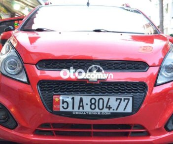 Chevrolet Spark   LTZ 2013 đỏ đã nâng cấp nội thất 2013 - Chevrolet Spark LTZ 2013 đỏ đã nâng cấp nội thất