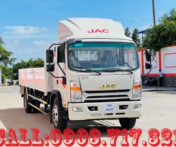 JAC N900 2022 - Bán trả góp xe tải Jac N900 thùng lửng dài 7m mới giá hỗ trợ 