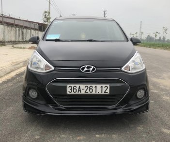 Hyundai Grand i10 2016 - Xe màu đen giá ưu đãi