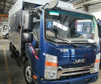 JAC N350 2023 - Bán xe tải JAC 3T6 dạy tập lái giá rẻ. Xe tải tập lái Jac N350 3T6 thùng 4m3