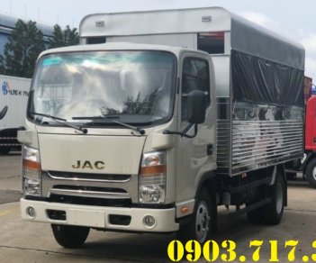 JAC N350 2023 - Bán xe tải JAC 3T6 dạy tập lái giá rẻ. Xe tải tập lái Jac N350 3T6 thùng 4m3