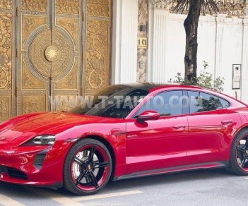 Porsche Taycan 2020 - Màu đỏ, xe nhập