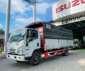 Isuzu NQR 2023 - Thùng bạt inox 6 tấn, có sẵn giao ngay, KM 20tr tiền mặt