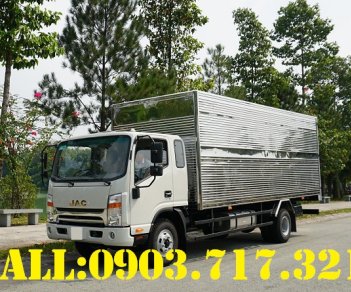 Xe tải 5 tấn - dưới 10 tấn 2022 - Bán xe tải Jac N650 Plus 6T4 thùng kín giao ngay