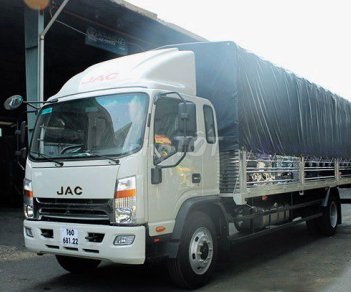 Xe tải 5 tấn - dưới 10 tấn 2023 - JAC N800 , 8 tấn ,mui bạt,thùng 7m6