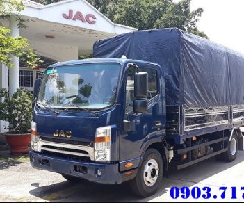 JAC N500 2023 - Bán xe tải Jac N500 thùng mui bạt giá tốt | Xe tải Jac N500 máy Đức giá tốt 