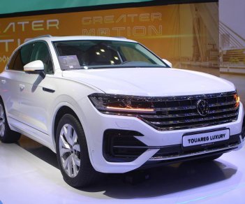 Volkswagen Touareg Luxury 2022 - Bán ô tô Volkswagen Touareg Luxury đời 2022, màu trắng, nhập khẩu chính hãng