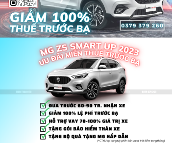 MG ZS STD, LUX 2023 - MG ZS MỚI 2023 NHẬP THÁI (8O-1OO TR nhận xe)