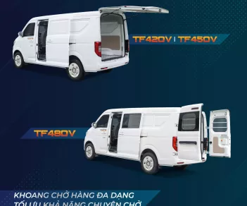 Thaco TOWNER TF420V 2023 - BÁN XE THACO VAN TF420V TẠI HẢI PHÒNG TRẢ GÓP