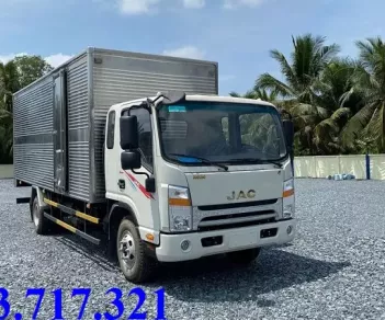 Xe tải 5 tấn - dưới 10 tấn 2023 - Bán xe tải Jac N650 Plus thùng kín giá tốt giao xe ngay 