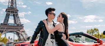 Nữ giảng viên Đại học Ngoại ngữ Hà Nội sexy bên siêu xe Ferrari và chồng sắp cưới